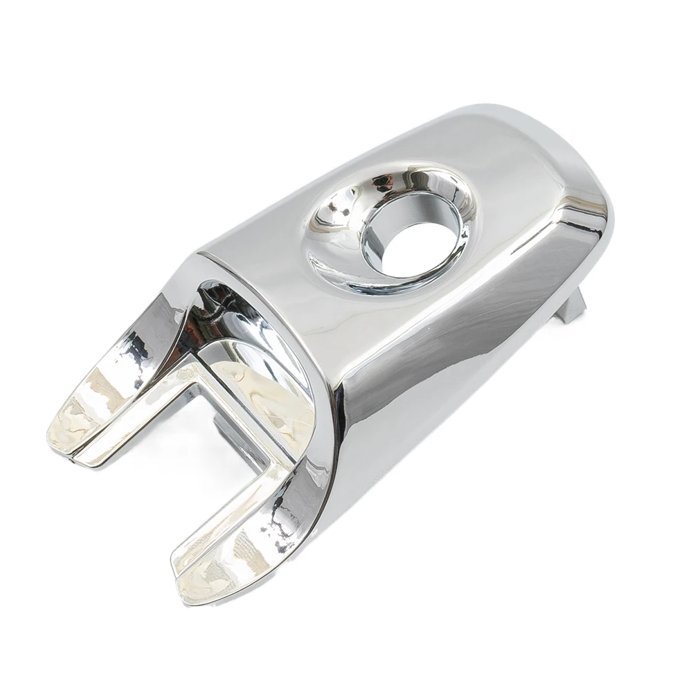 

1PCS Chrome Sliver Lock Cylinder Cover For Ford Explorer Edge 2011-2019 BA1Z78218A14A Exterior Door Handles Car Accessories