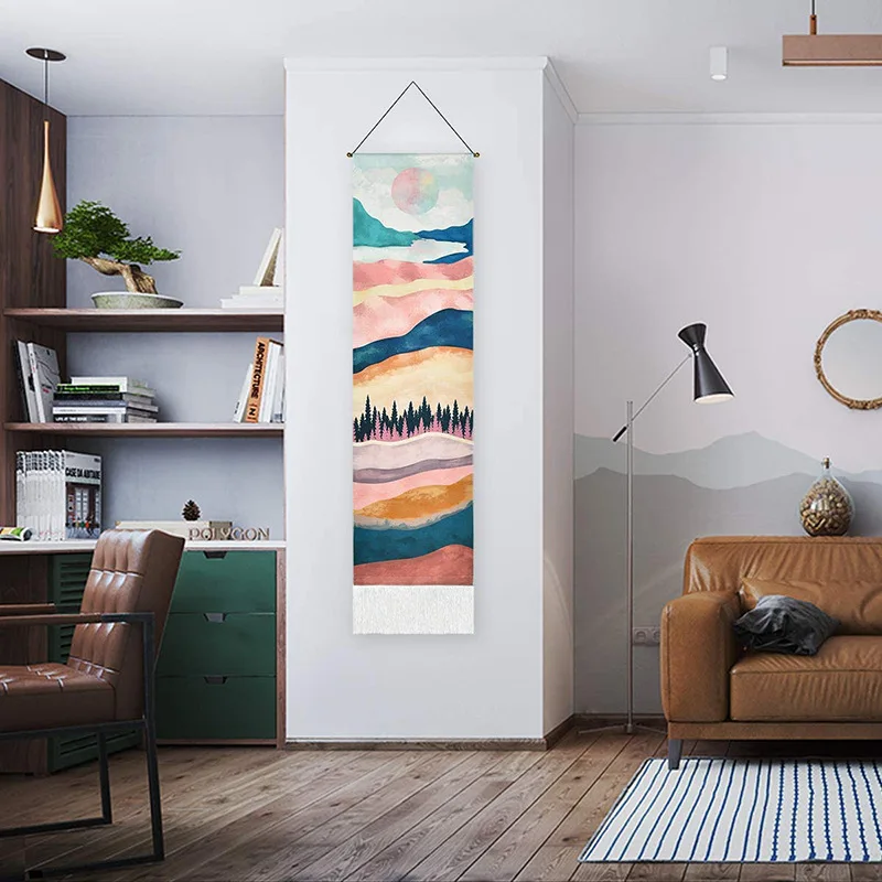 Богемная Мандала Луна Таро карточка настенные картины Астрология гадания