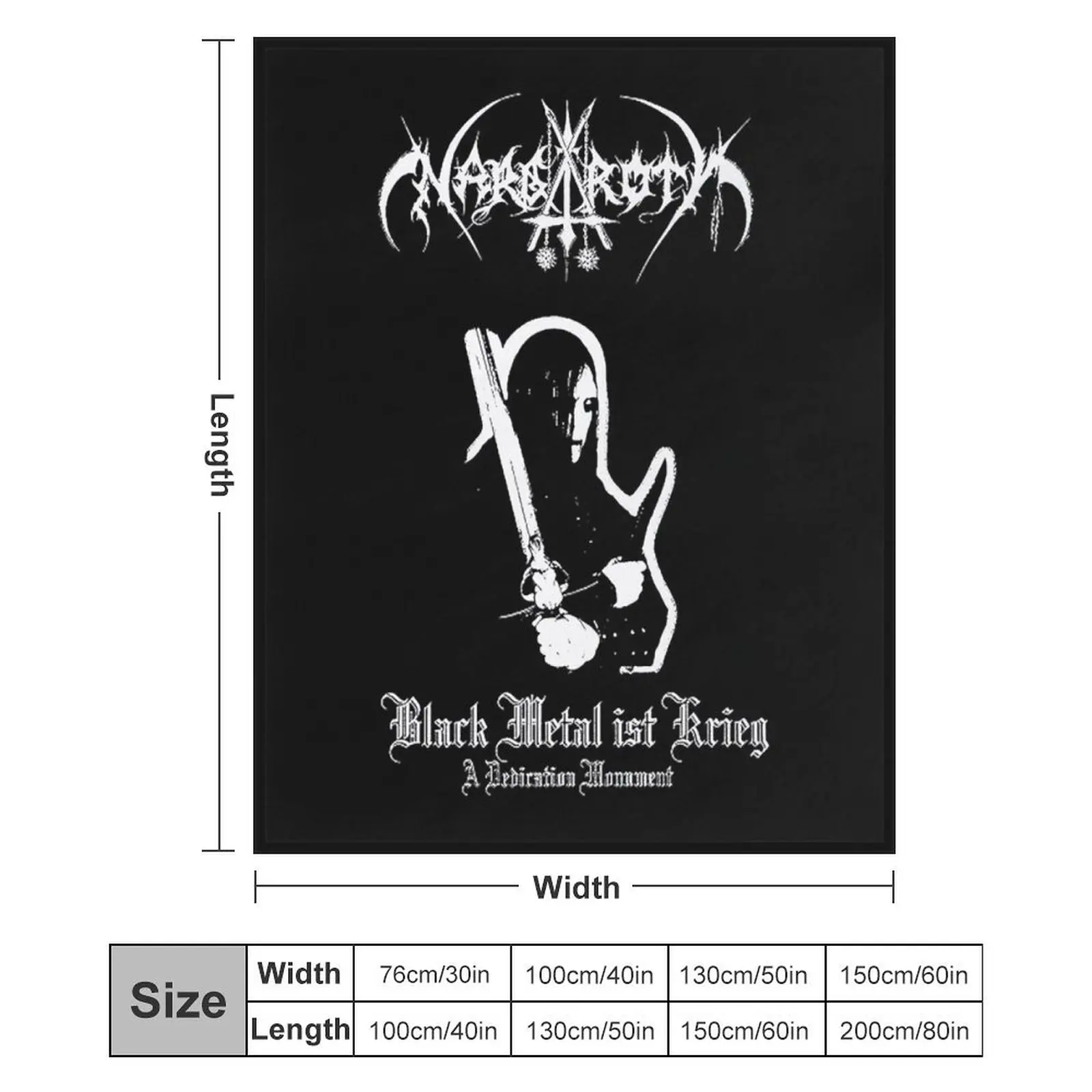 Одеяло Nargaroth для фанатов