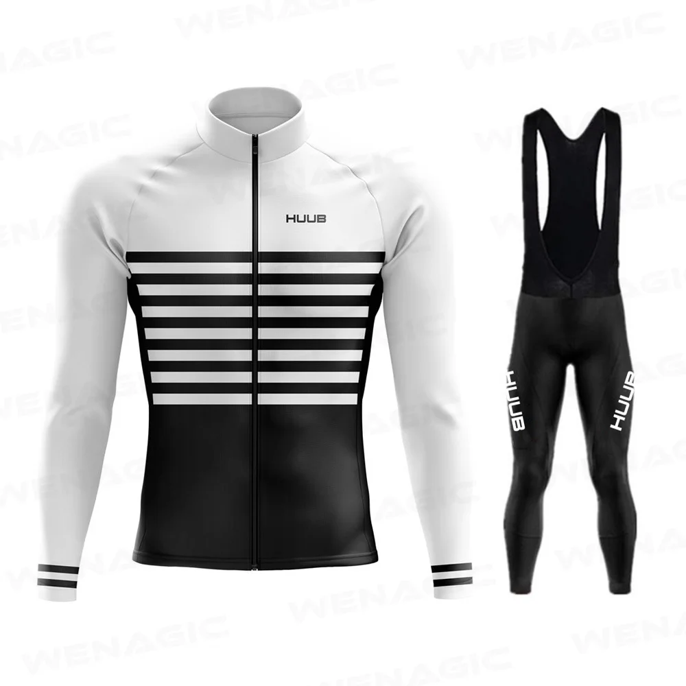 

Осенний мужской комплект велосипедной одежды HUUB с длинными рукавами