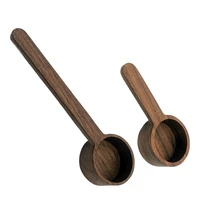 2pcs coffee bean spoons washing powder spoon powder spoon seasoning oil spoon wooden measuring cup set