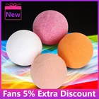 Маленькая бомба для ванны, тела, снятие стресса, пузырьковый шар, душ, увлажняющий очиститель, спа, снятие стресса, ручная работа, Бомбочки для ванны с солью
