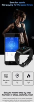 new ip67 waterproof watch color screen heart rate blood pressure monitoring track movement 116 plus smart bracelet watch 2022