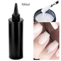 lophia nail art design manicure 500g milk white color soak off enamel uv gel nail polish lacquer varnish raw materials