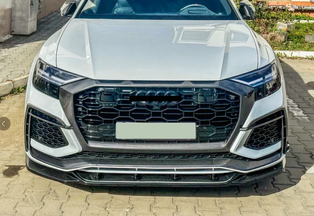 Для модификации 2019-2023 RSQ8 дополнительная карбоновая рама туманное лезвие