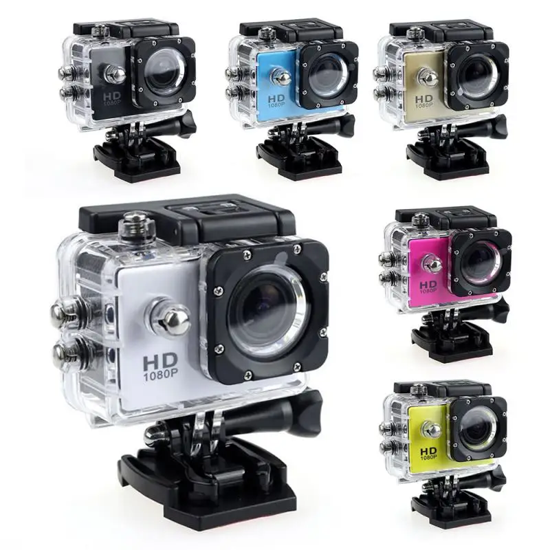 Underwater DV Camera Waterproof Action Mini Helme Camcorder Car Cam Outdoor AIR Screen Camcorders | Безопасность и защита