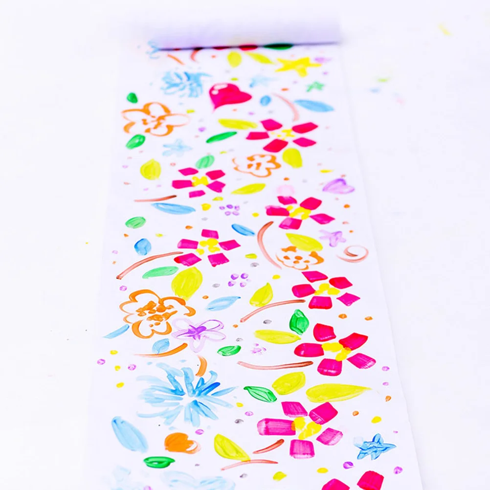 

Paper Roll Sketch Blank Drawing Painting Easel Wrappinggift Coloring Butcher Wall Kids Papar White Craftstracingrecycledfinger