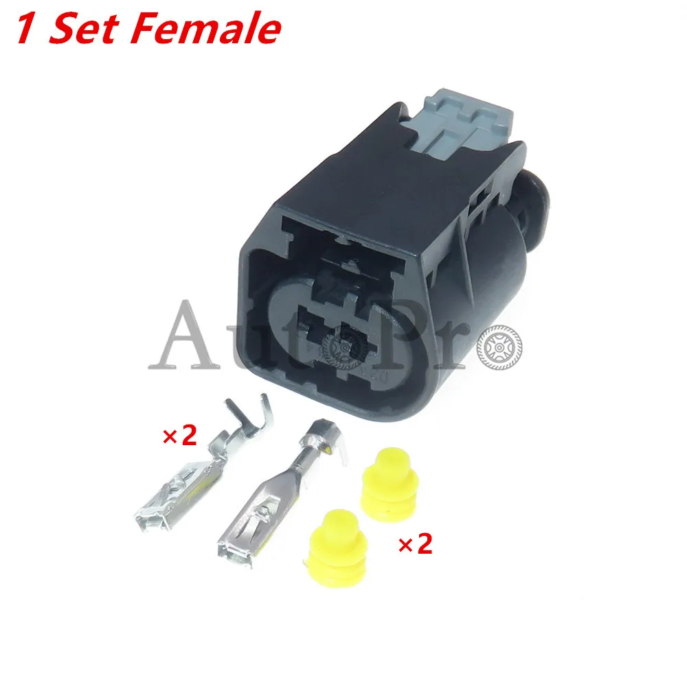 

1 комплект 2 отверстия автомобильные аксессуары 09444024 разъем в сборе Автомобильный Кабель водонепроницаемый разъем с проводами