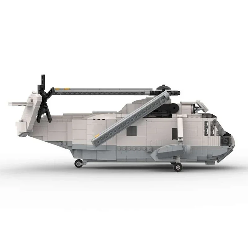 Винтажный SH-3G морской король антизубмарин вертолет кирпичи военный самолет