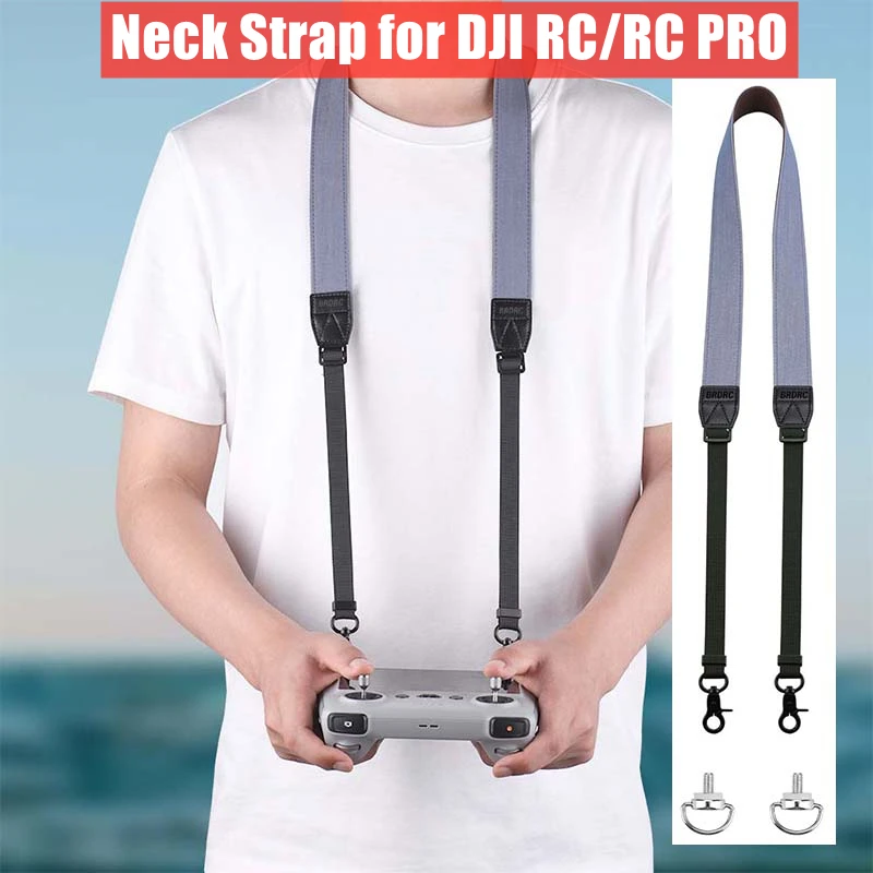 

Lanyard Neck Strap for DJI AIR 3/MINI 3 Pro/mini 4 pro Remote Controller Safety Belt Sling for DJI RC 1/2 Drone Accessories