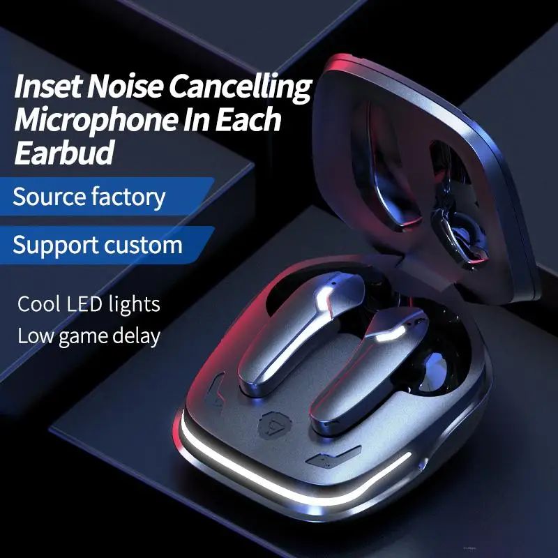 

F69 ENC Dual Mark Bluetooth Headset Wireless Call Noise Reduction Low Latency Gaming Gaming Bluetooth Headset New Mini