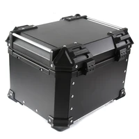 45l 55l motorcycle rear trunk luggage case aluminum alloy quick release tail box waterproof trunk storage box for honda yamaha