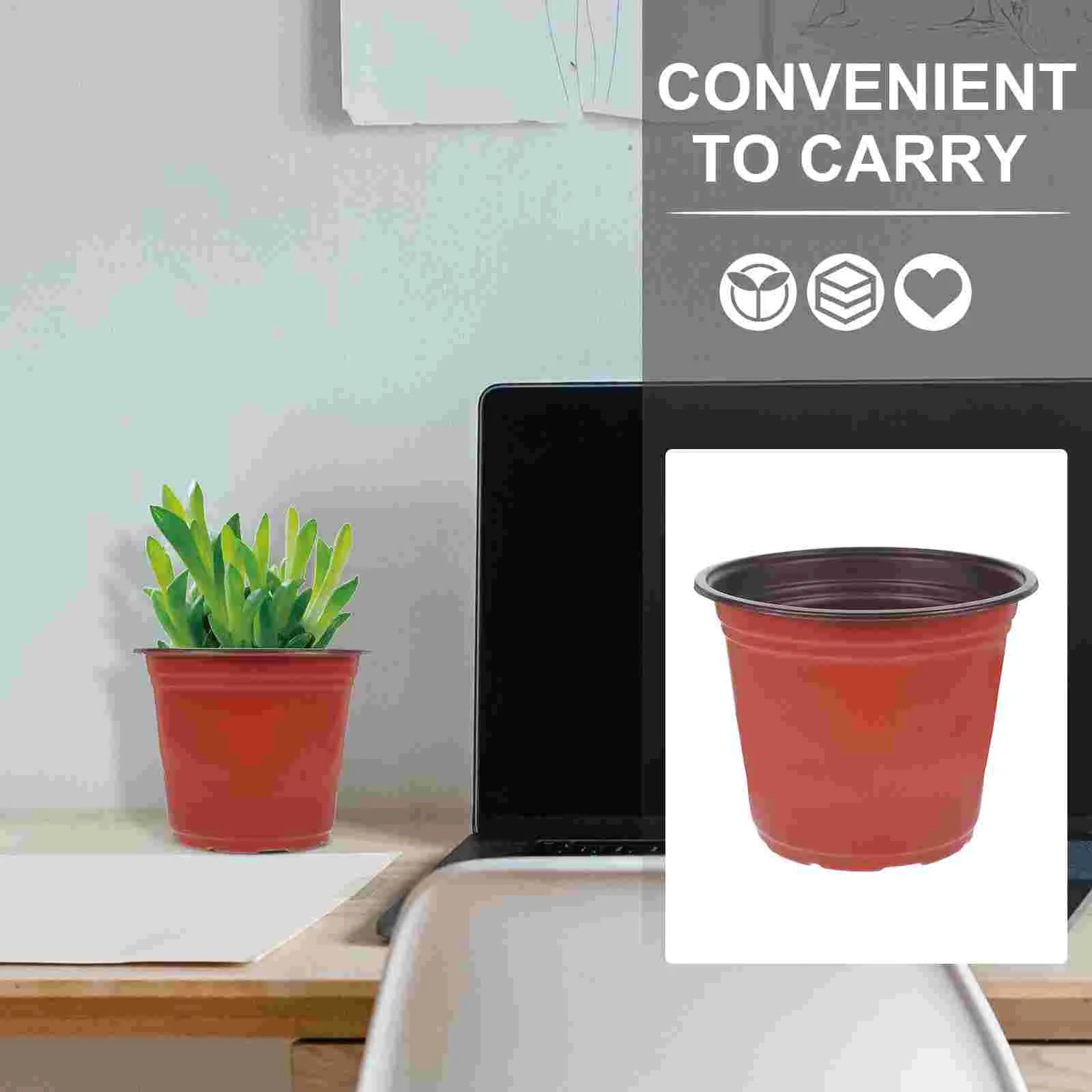 Цветочный горшок для рассады садовые горшки посадки принадлежности стартовый