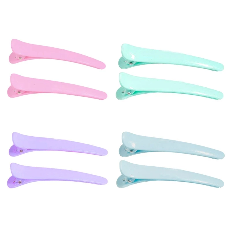 

12 Pieces Candy Colors Duckbill Clip Plastic Hairpins Hair Accessories for Women
