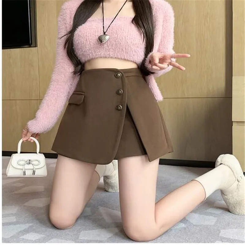 Рисунок 5 - Женские теплые шерстяные юбки с высокой талией