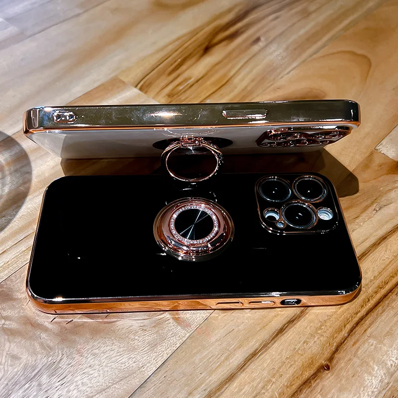 Трехцветный силиконовый чехол-кольцо для IPhone 13 13Promax 13Pro 12Promax |