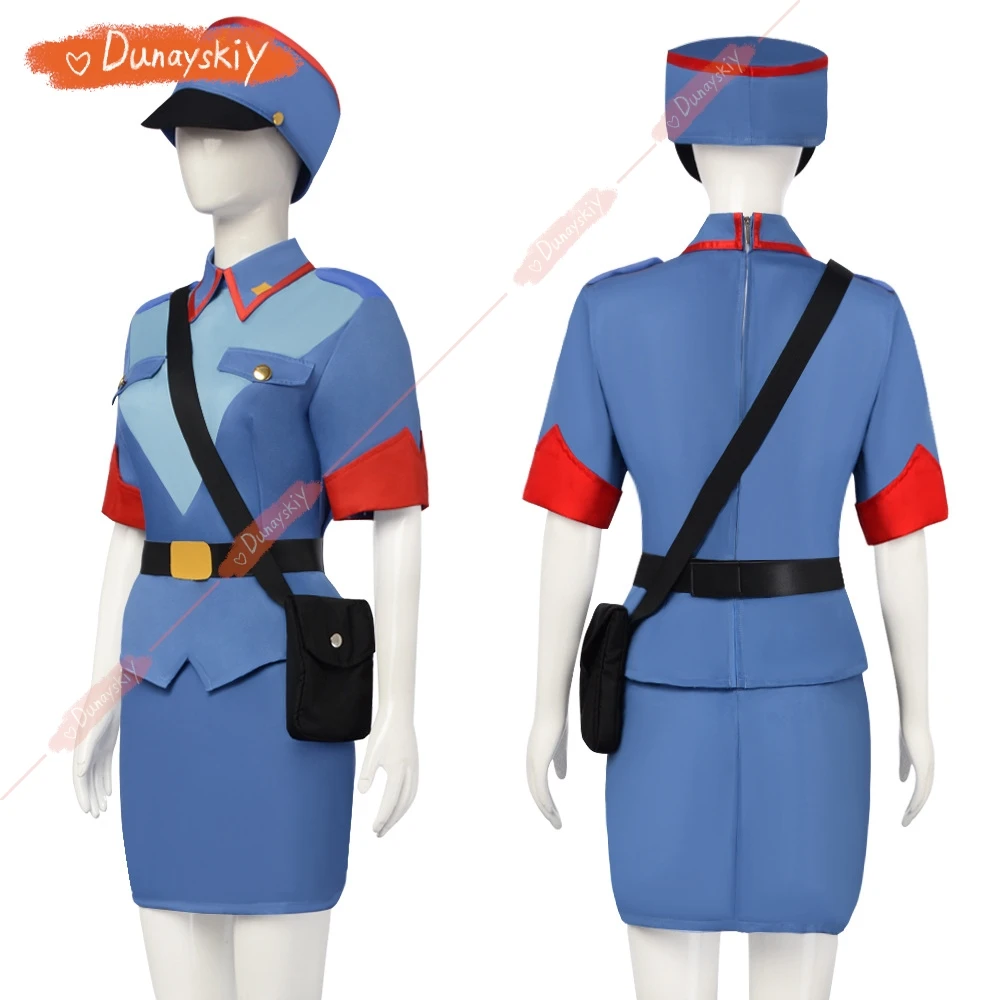 Офицер Дженни Косплей Костюм Хэллоуин Рождество Comic con Game Аниме Вечеринка