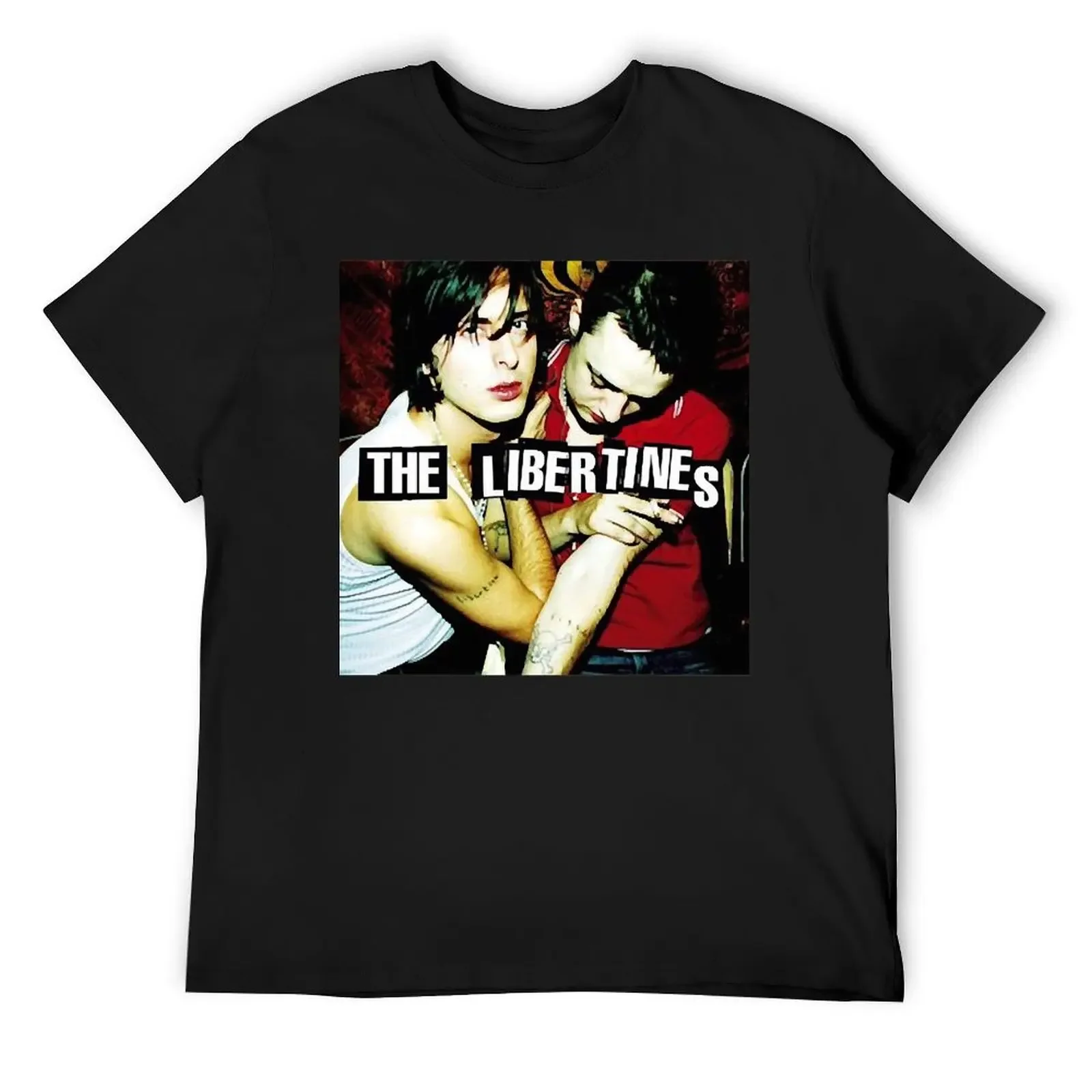 Футболка The Libertines футболка большого размера с рисунком модные рубашки роскошная
