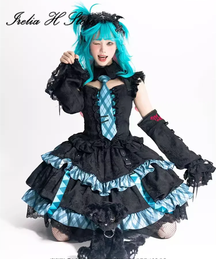 Косплей костюм Irelia H Mi Formula Gothic Lolita платье