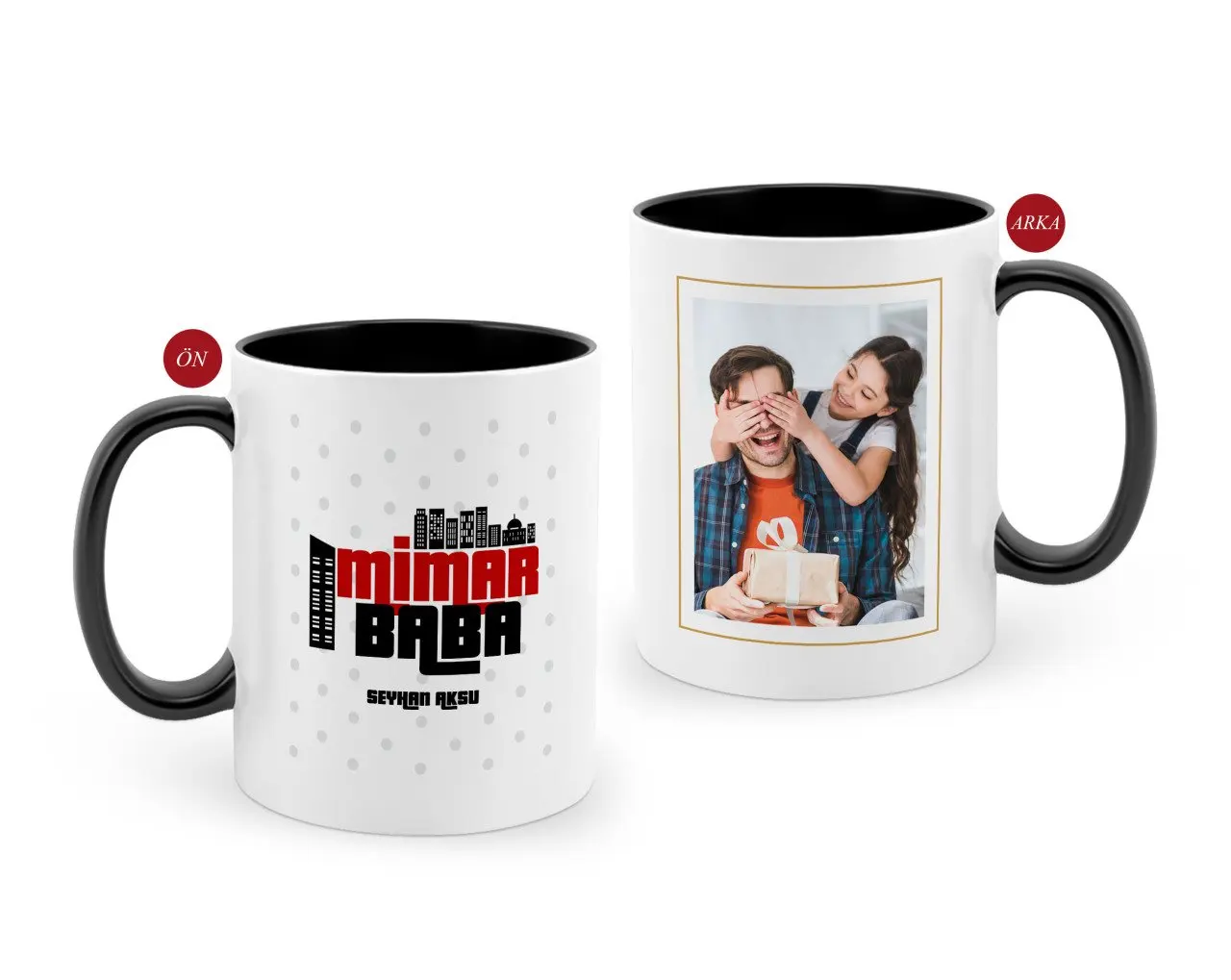 

Персонализированные Fathers Day Gift», «фото черный, белый цвет кружка Bardak-73