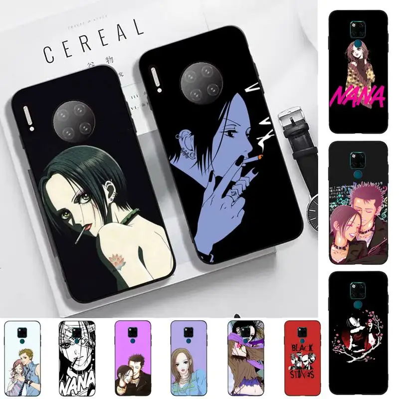 

TOPLBPCS Nana Osaki Anime Phone Case for Huawei Mate 20 10 9 40 30 lite pro X Nova 2 3i 7se