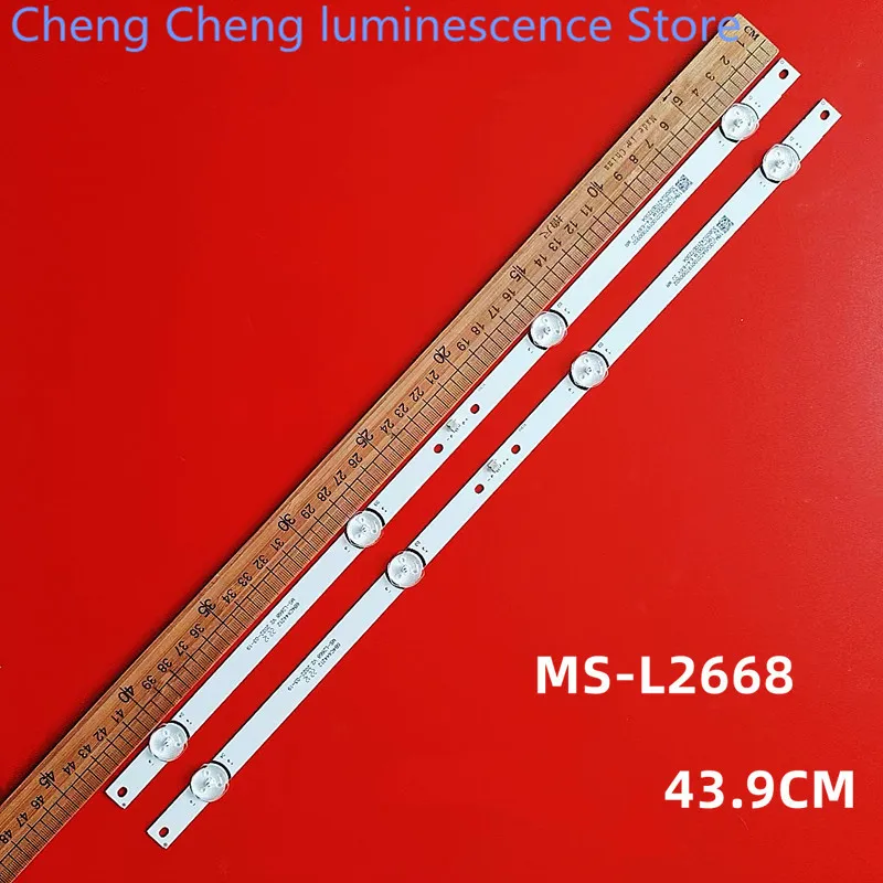 

FOR MS-L2668 L2151 CX236DLEDM JL.D24041330-006AS-M 3080524Z10DTZ004 LED Backlight strip 4 Lamp for 23 24 inch LCD 440mm TV