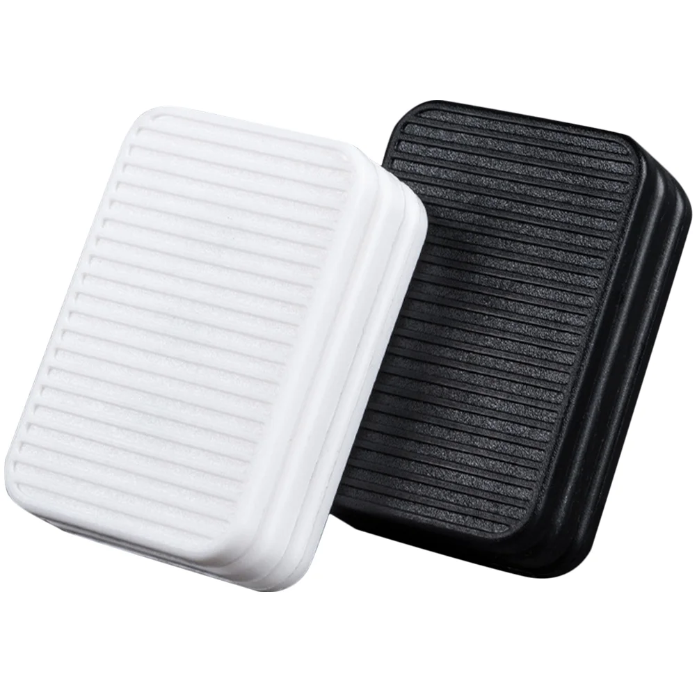 

2 Pcs Fingertip Decompression Toy Metal Fidget Toys Teens Plastic Playes Sensory Box Adults Slider