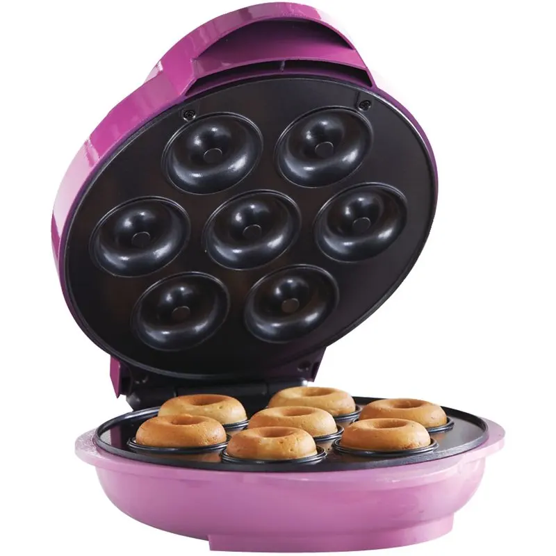

TS-250 Non-Stick Mini Donut Maker Machine, Pink