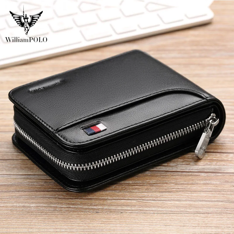 

high quality short zipper bag card bag 13 card holders zipper driver's license set bank card bag pl175112