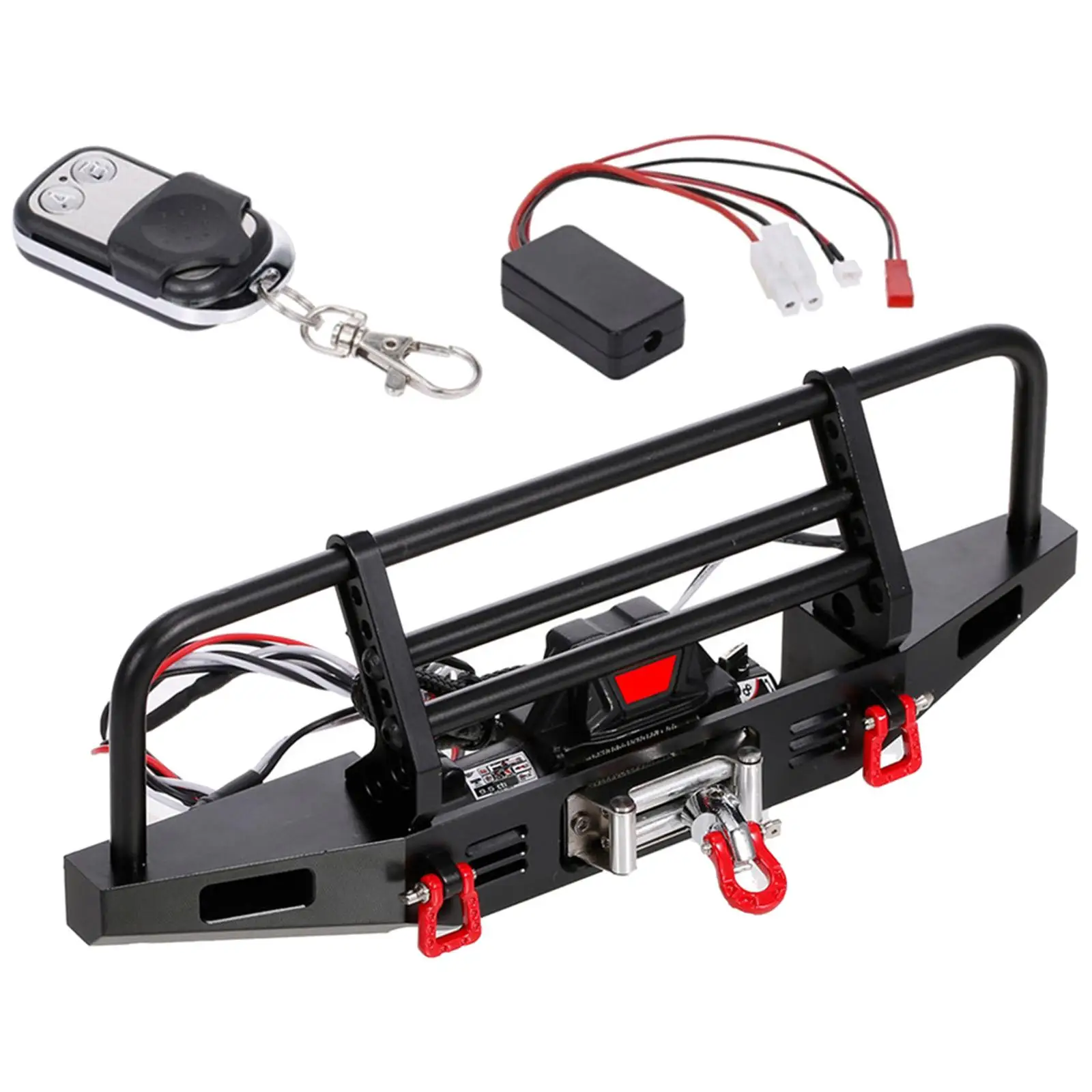 

Передний бампер RC с лебедкой RC для Hsp Axial Scx10 1/10 RC Car