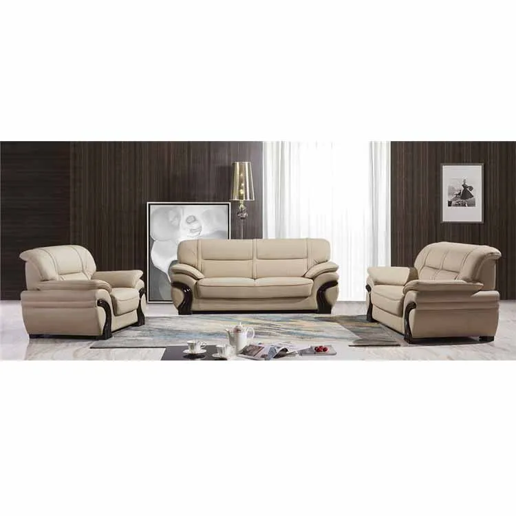 

China Supplier White Leather Living Room Sofa Set,Violino Leather Sofa