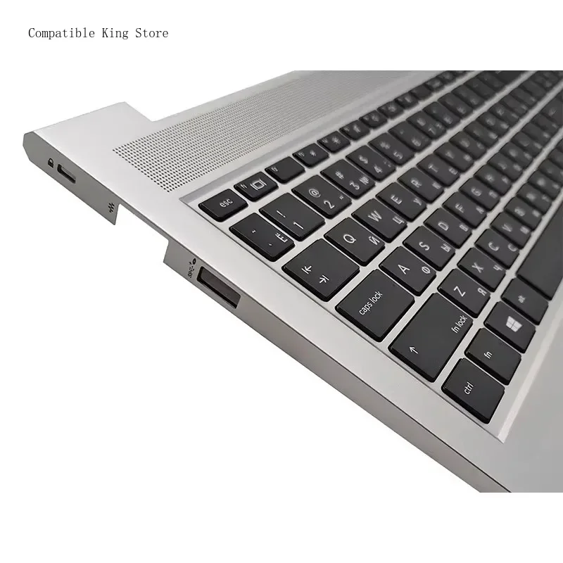 Новая верхняя крышка (палмрест) с клавиатурой для ноутбуков HP Probook 450 G10 ZHAN 66 15 G6, запчасть для компьютера, аксессуар N43875-001 (art.: 3920dc6efa588) - 3920dc6efa588