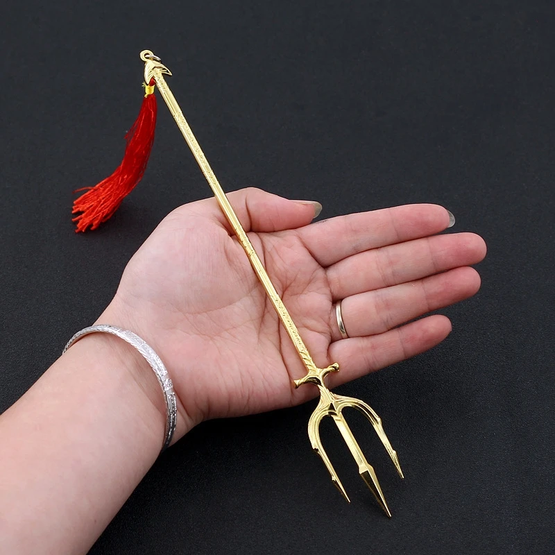 Фестиваль Хэллоуина позолоченный тризуб оружие реквизит подарки