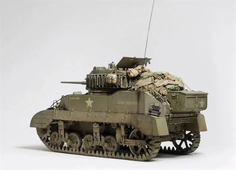 Игрушечный танк с дистанционным управлением модель Coolbank G2080 США M5a1 Stuart военная