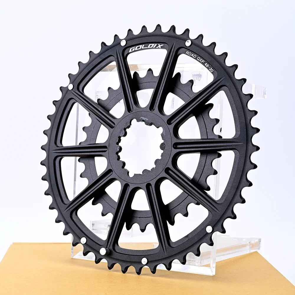 GOLDIX 53-39T 52-36T 50-34T 48-32T 46-30T спецификация звездочка шатуна дорожного велосипеда