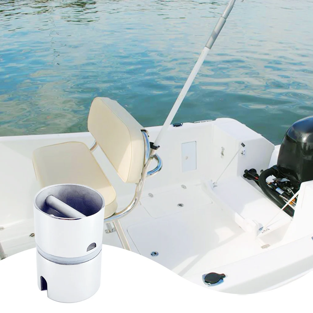 

Поворотный держатель для удочки из нержавеющей стали, сливная Встраиваемая удочка, адаптер для парусника, лодки, каноэ, Каяка, водные виды с...