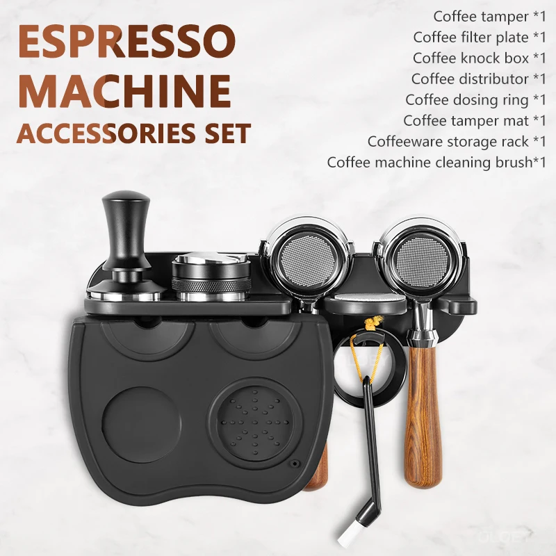 

Коробочная Машина распределитель частей кофе эспрессо фильтр кофе посуда в комплекте набор 51/54/58 мм 8 ударопрочные аксессуары набор для вскрытия