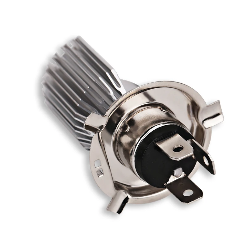 12v Hs1 h4 светодиодная лампа для мотоцикла скутера белая 6000k фара H4 мопеда