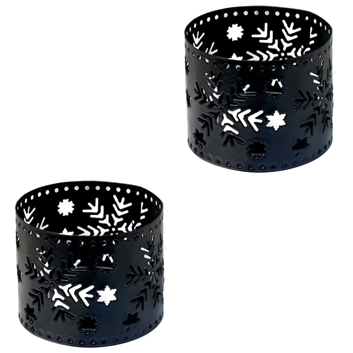 

Holderchristmas Metal Wintercenterpiece Tea Light Iron Hollow Decorative Mini Wrought