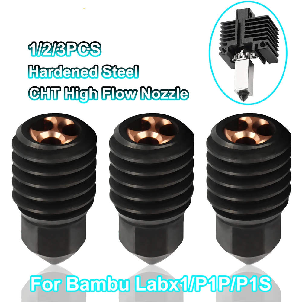 

Форсунка из закаленной стали для лаборатории Bambu, высота 0,4 мм