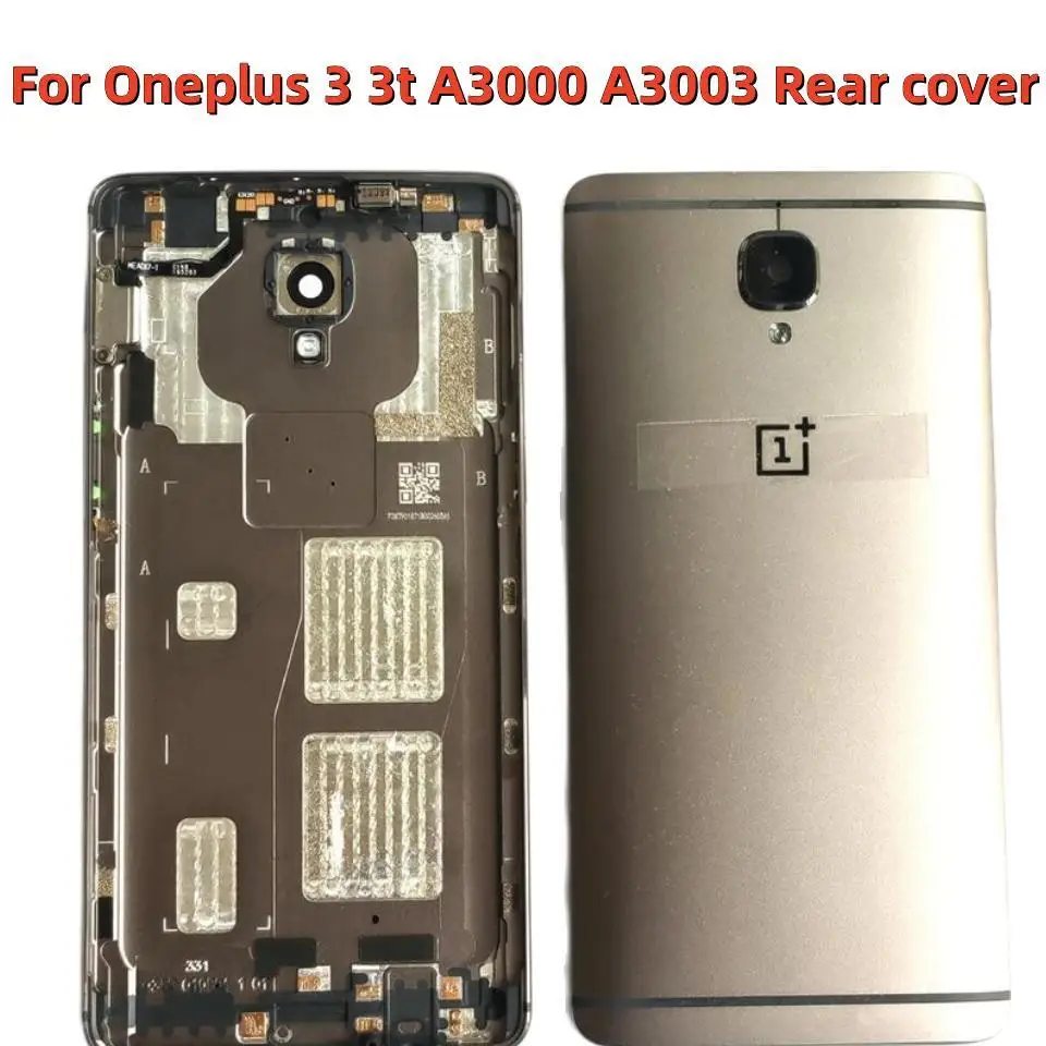 

Для Oneplus 3 3t A3000 A3003 металлическая задняя фоторамка для oneplus3 задняя рамка для аккумулятора Фотоэлементы запасные части