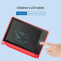 4 4 inch lcd drawing board multifunctional erasable portable one key clear handwriting pad for children