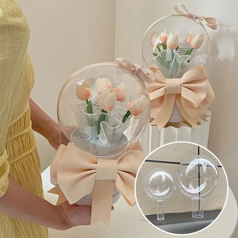 Bobo Ball Flower Wrapping Snack Cookies Packaging Accessory Gift Boxes Decor Kawaii Decor