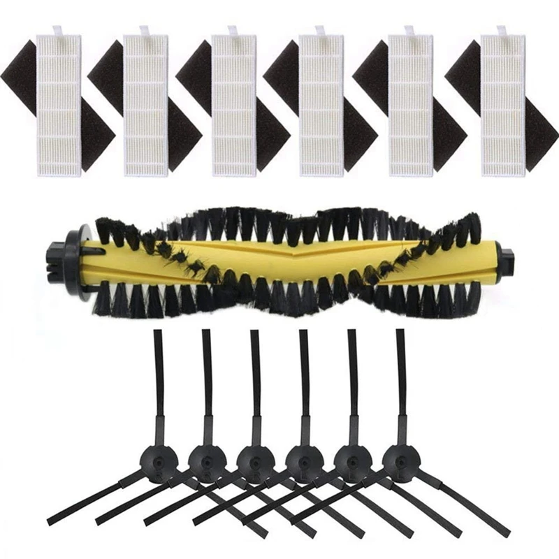 

1 Set Replacement Accessories For Ilife A4 Robot Vacuum Cleaner & 10 Pcs Vacuum Cleaner Parts Mop Cloth