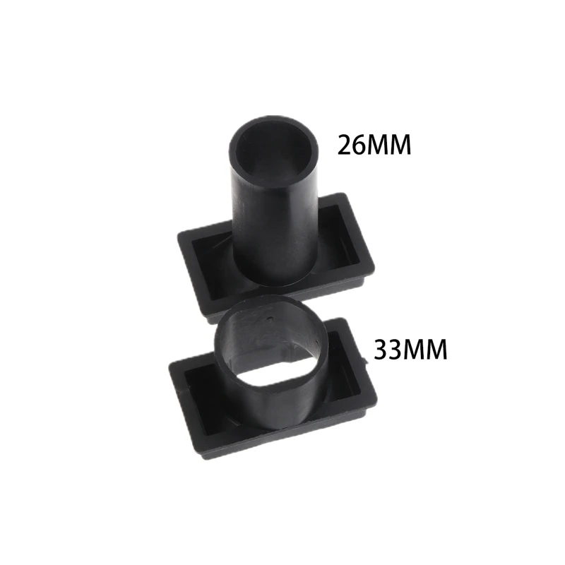 

26mm 33mm Air Duct Outlet Exhaust Connector Joiner For 97x97x33mm Air Blower 9733 Cooking Air Blower Cooling Fan