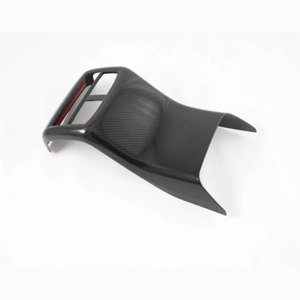 

For Mazda CX8 2018 Sedan Storage Box Rear Air Condition Vent Outlet Cover Trim ABS Carbon Fiber Car Styling Accessories Durable