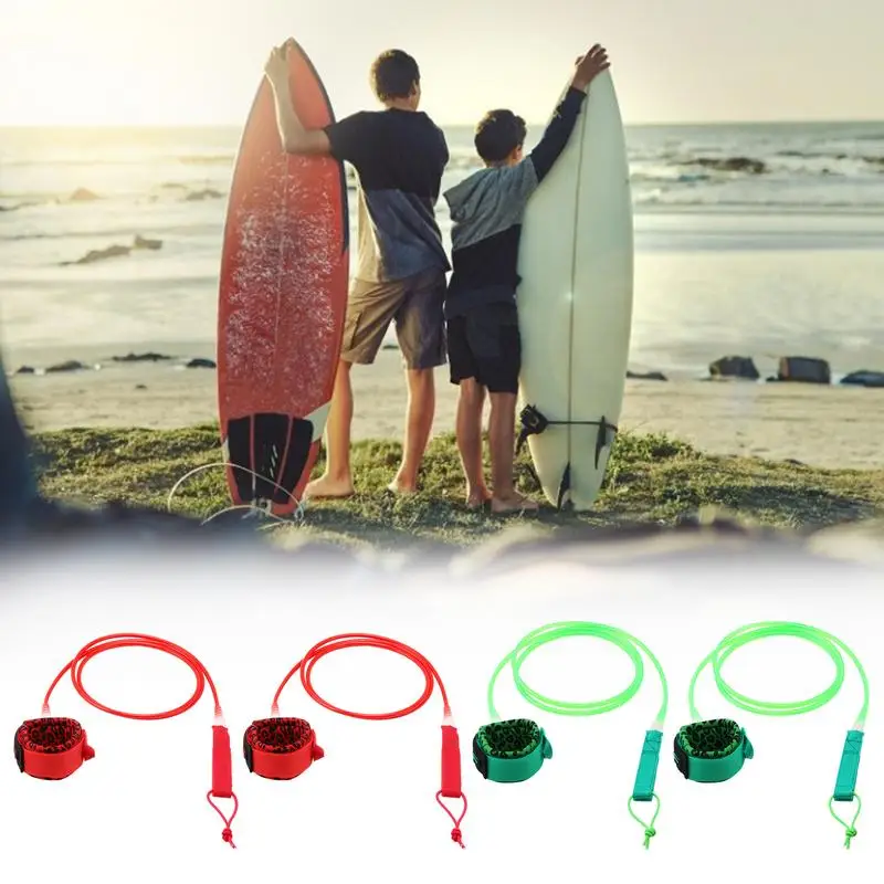 

Paddle Leash Surf Leash Surfing Surfboard Leash Smooth Steel Swivel Surfing Leg Rope Paddleboard Leash Safe Surfboard Foot Leash