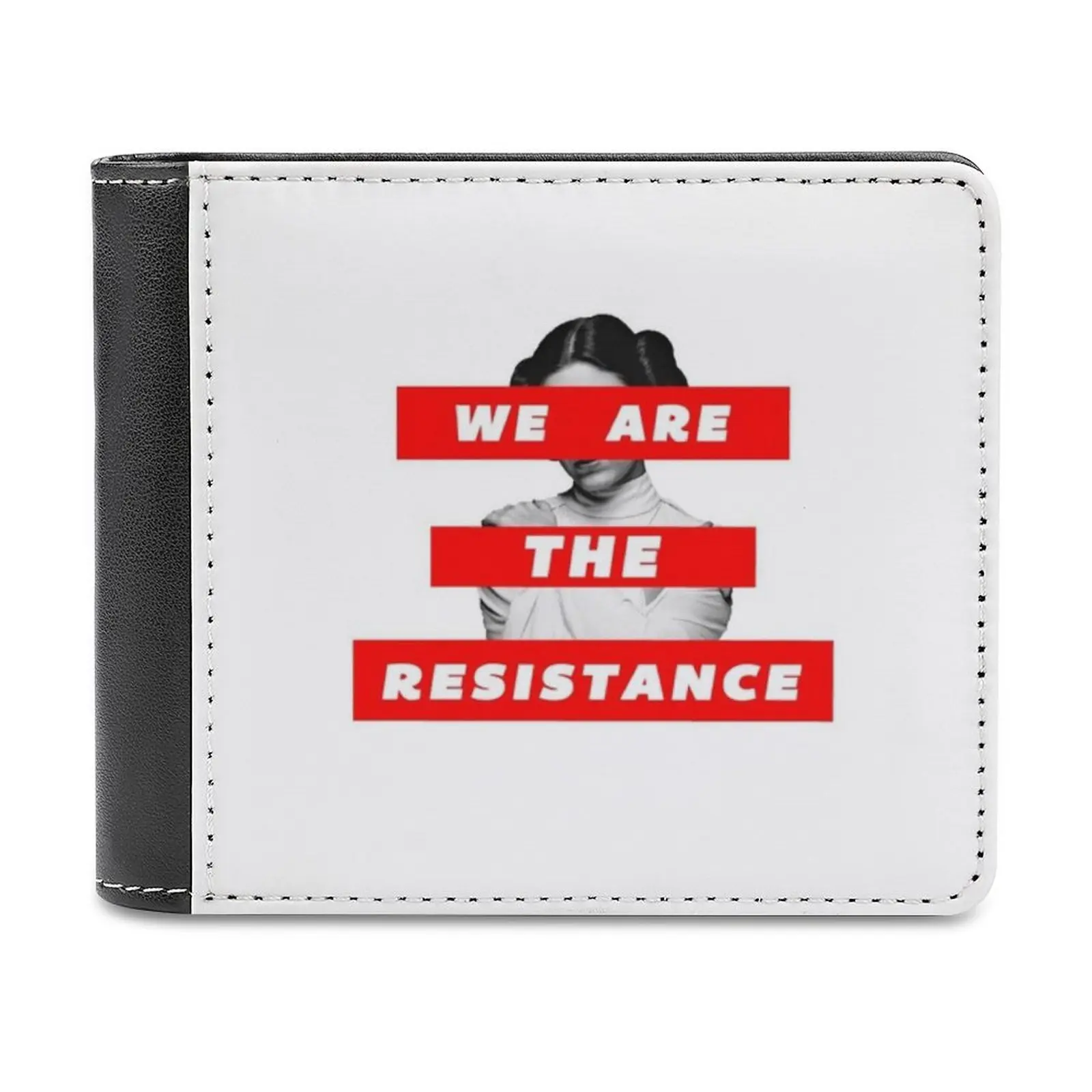 

We Are The Resistance Part. Deux Soft Men Wallets New Purse Credit Card Holders For Male Purses Men Wallet We Are The