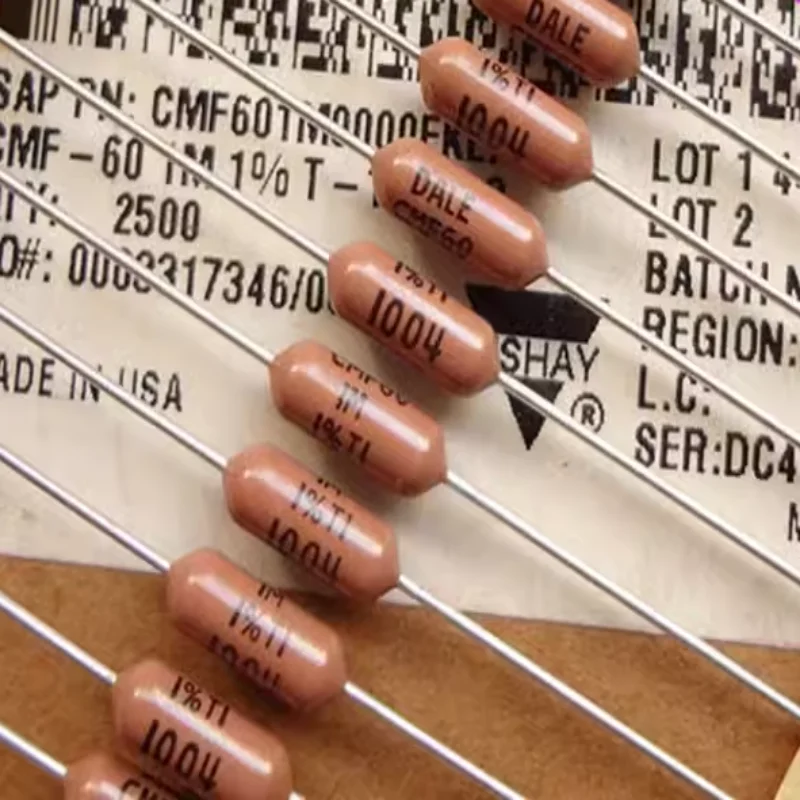 Металлические пленочные резисторы CMF601M0000FKEA 50 шт. с диаметром отверстия 1 м 1% VISHAY