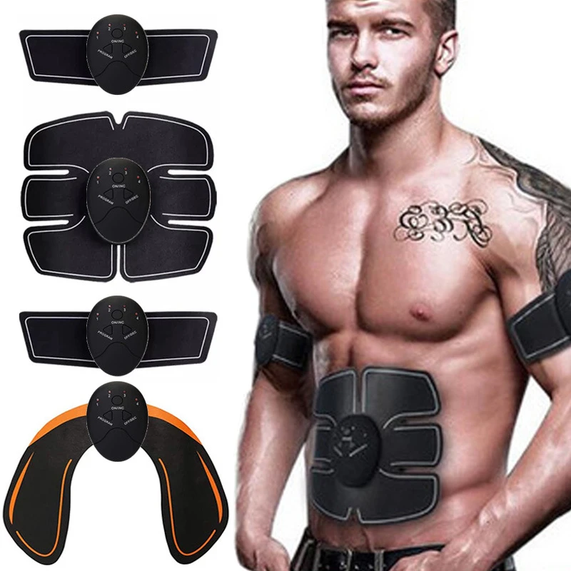 

Muscle Stimulator Abdominal Trainer Fitness Abdominal Training Smart EMS Electric Body Butt Slimming Weight Loss Device Massager